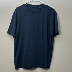 Perry Ellis Dark Blue Short Sleeve Tee